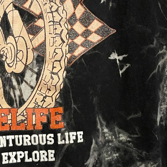 tie dye graphic tee - Picture 2 of 4